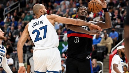 米兰体育官方-杜伦22+14兰德尔27+6+6 活塞主场力克森林狼